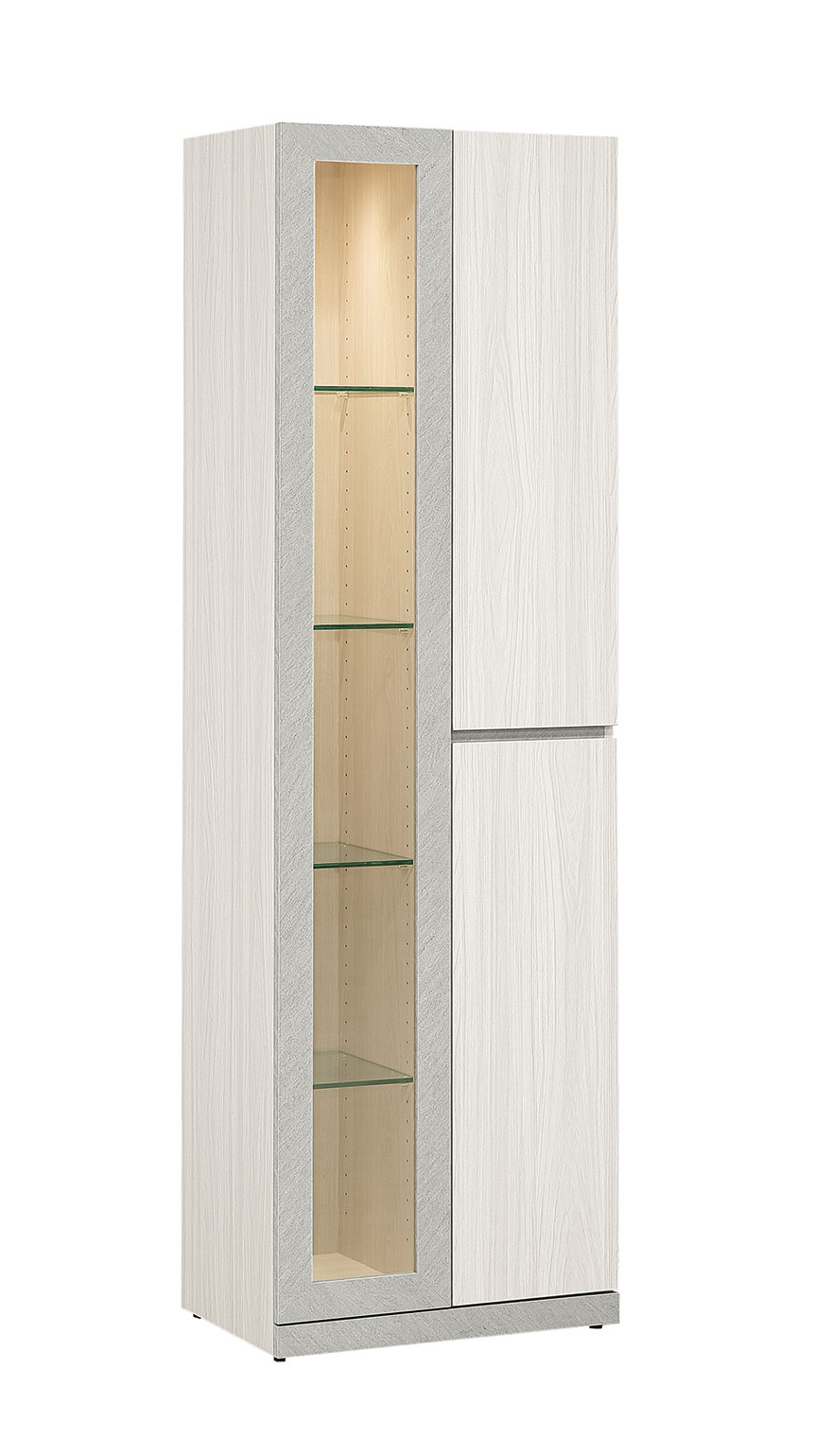 黛拉2x6.5尺展示櫃(左玻門)