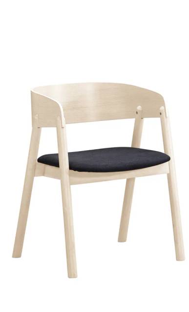 多米尼餐椅(布)(實木)