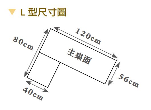 伊凡卡4尺組合書桌(全組) 3