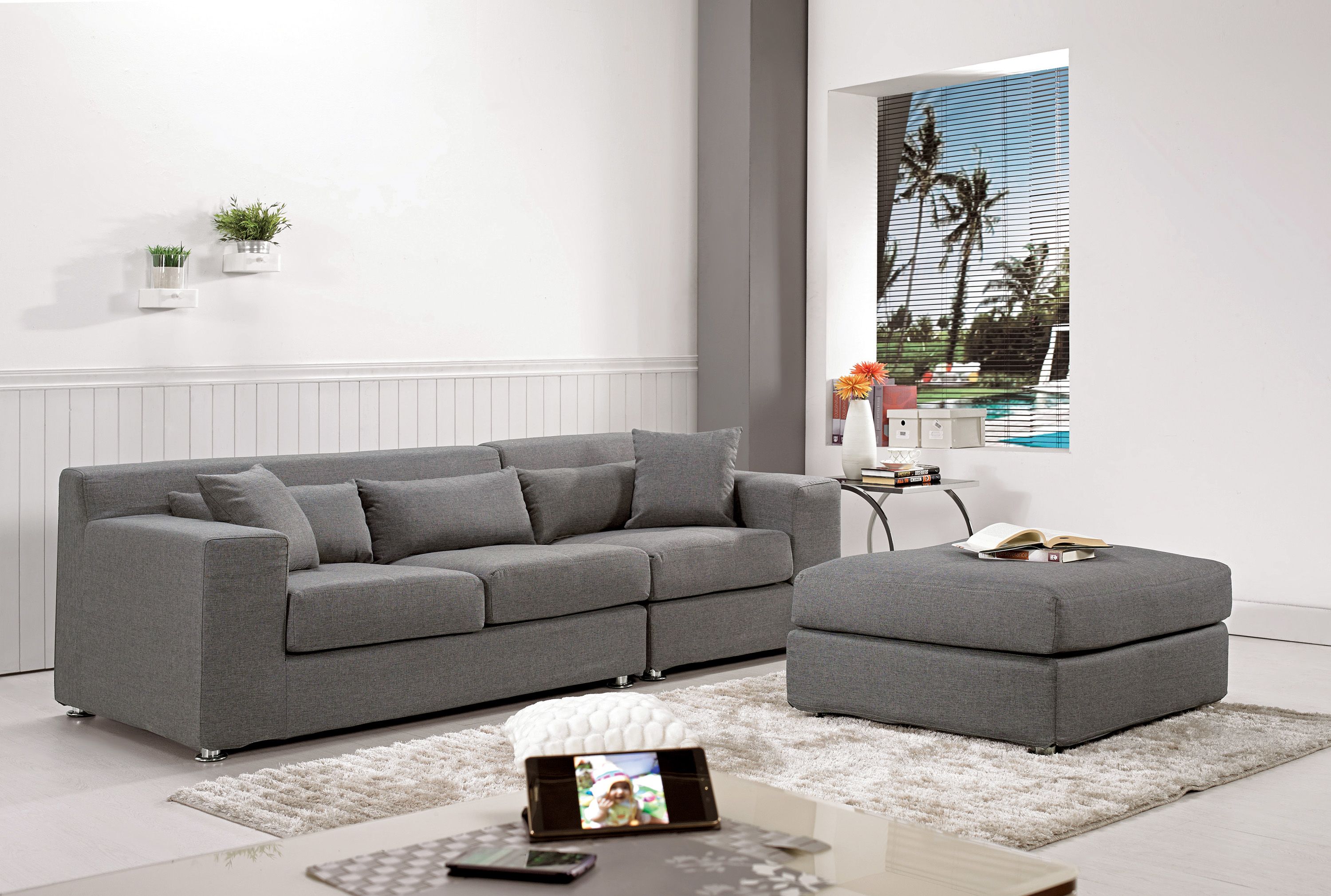 米利安L型沙發組(全組)