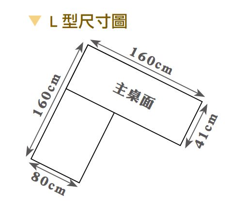 莎維納5.3尺辦公桌(全組.右向) 3