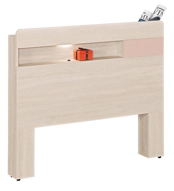 芬娜3.5尺床頭片(附LED燈具)