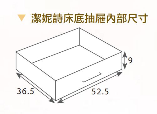 潔妮詩三抽床底 2