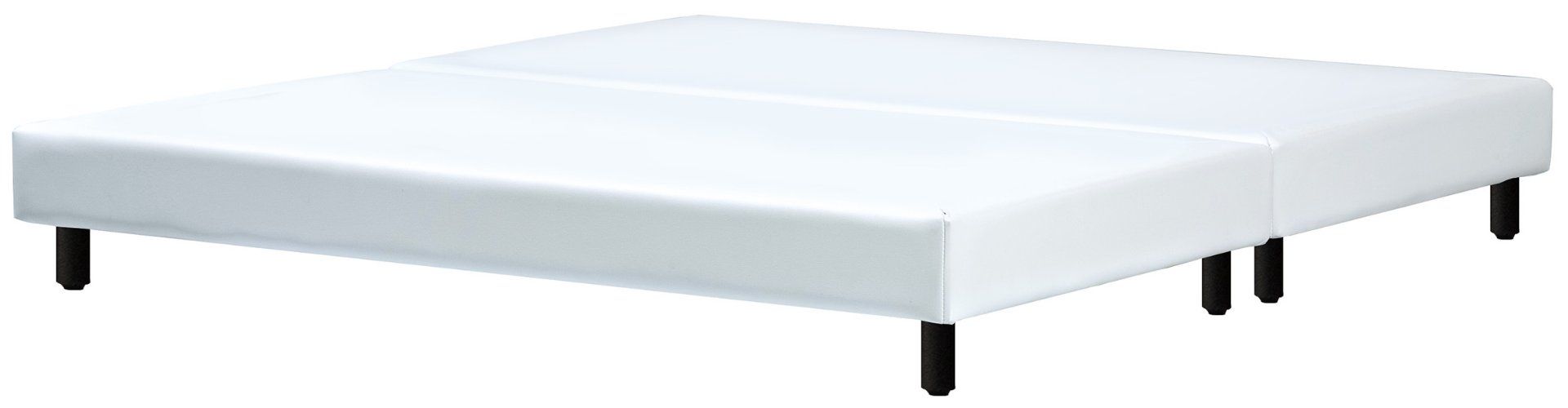 白色6×7尺加長皮革床底